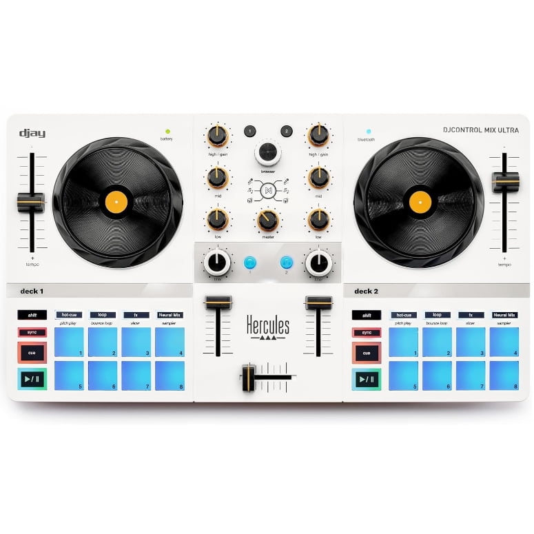 Controlador Portatil Dj Hercules Control Mix Ultra