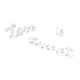 thumbnail image 3 of Letra De Madera Love IS Sweet Sign Decoración De Mesa Para El Día De San Valentín Para Año Nuevo Blanco, 3 of 5