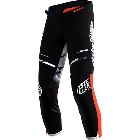 Pantalones Troy Lee Designs Gp Pro Youth Blends Camo En Blanco Y Negro