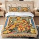 thumbnail image 1 of 3pcs Adventure Movie Mummy Classic Poster Print Set Duvet Cover + 2 Pillowcases, 1 of 1