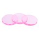thumbnail image 1 of Bandeja de soporte de cristal adhesivo para soporte de paleta adhesiva de 3 piezas para extensiones de pesta?as de color rosa, 1 of 5