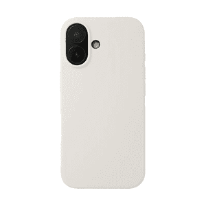 Genérico - Carcasa Silicona Iphone 16 Blanco