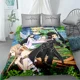 thumbnail image 1 of Memorable Game Duvet Cover Set UK Double US Sword Art Bed Linen Set Bed Sheets, 1 of 5