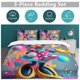 thumbnail image 5 of Minnie MouseCartoon Collection 3-Piece Comforter Set, Personalized Bedding Decor for Kids And Teens Bed Sheets, 5 of 5