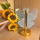 thumbnail image 2 of Lampara De Mesa Led Forma Mariposa Recargable Hogar Lau, 2 of 3