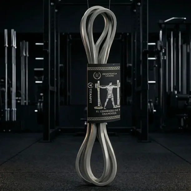 Banda elástica de resistencia ligera 2-7 kg - Gris