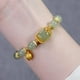 thumbnail image 2 of Lucky Chinese Style Beaded Bracelet with Flower Pendant - Perfect Hand Jewelry for Women and Girls, 2 of 5