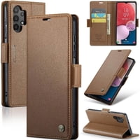 Caseme Tipo Cartera Samsung Galaxy A13 4G/5G Con Cierre Magnético, Rfid, Tarjetero, Soporte, Carga Inalámbrica