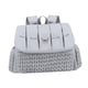 thumbnail image 2 of Mochila Para Pañales Para Mamá Y Papá, Bolsa De Mano Para Pañales, Para Llaves, Biberón, Regalo De Cumpleaños, Color Gris, 2 of 5