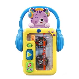 Reproductor De Casetes Vtech Kiddie Cat Con 3 Estilos De Música De 9 A 36 Meses