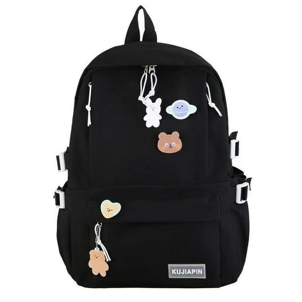 New Harajuku School Bag Student Large Capacity School Bag Fresh Trend Backpack Fan Workwear Style Backpack