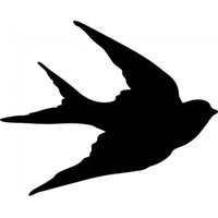 Rienda Libre Graphics - Decomural Swallow Bird Pack Ws-33048