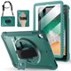 thumbnail image 1 of Funda para iPad BRAECNstock 9.7" Verde con Correa y Soporte Giratorio, 1 of 7