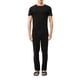 thumbnail image 2 of Camiseta Lacoste para hombre, 100% algodón, corte regular, cuello redondo, negra, 2 of 3