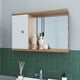 thumbnail image 2 of Gabinete de baño con espejo 1 puerta Blanco Castaño LVA05.077, 2 of 3