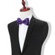 thumbnail image 2 of Corbata de moño PenSee de seda con lunares 35‑46 cm ajustable, 2 of 5