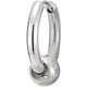 thumbnail image 3 of Pendientes de aro con bisagras de acero inoxidable con cuentas circulares para hombres y mujeres (2 unidades), 3 of 5