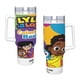 thumbnail image 4 of Lyla en el Bucle Vaso aislado de acero inoxidable con asa, diseño temático, regalo para familia, amigos y fans; incluye pajita y encaja en el portavasos estándar, 40 oz, 4 of 6