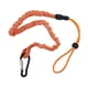 thumbnail image 2 of Cordón retráctil para herramientas, correa de seguridad, protector portátil, elástico, práctico cordón elástico, protección contra caídas para acampar Naranja, 2 of 5
