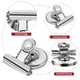 thumbnail image 2 of Paquete de 8 clips magnéticos JTIEO para nevera (plateados), 2 of 6