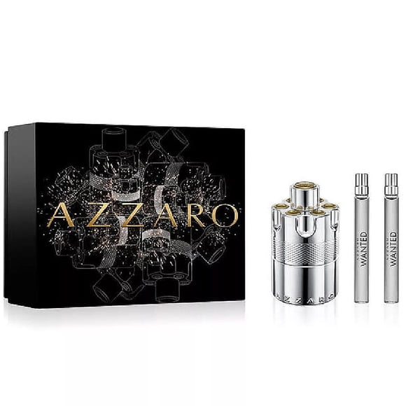 AZZARO WANTED EDP SET 100 + 10 + 10ML