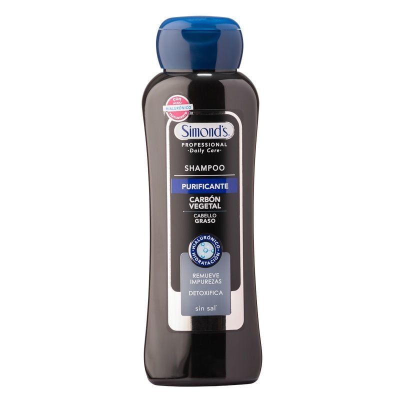 Simond’S - Shampoo Purificante Carbón Vegetal.