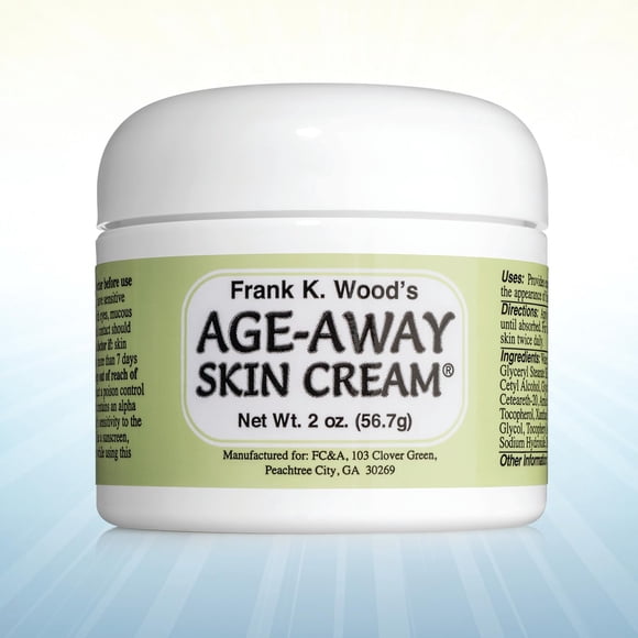 Crema Hidratante Facial FRANK K. WOOD'S Age-Away 57 g