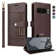 thumbnail image 1 of FOXDOCK Funda tipo Cartera para Google Pixel 8 Pro – Cubierta de Cuero PU con Múltiples Ranuras, Bolsillo para Efectivo y Correa de Muñeca, 1 of 6
