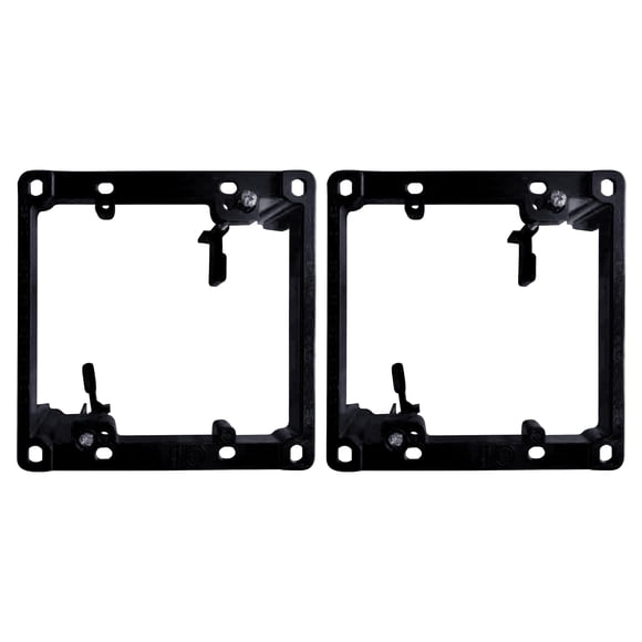 Soporte de montaje para bajo voltaje Best Mounts de 2 módulos, paquete de 2