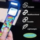 thumbnail image 3 of Marcador digital y lámpara LED para libros Mark-My-Time 3D Rainbow, 3 of 7