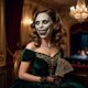 thumbnail image 5 of Mascara Monja Hallowen Disfraz Terror / Esqueleto Zombie, 5 of 8