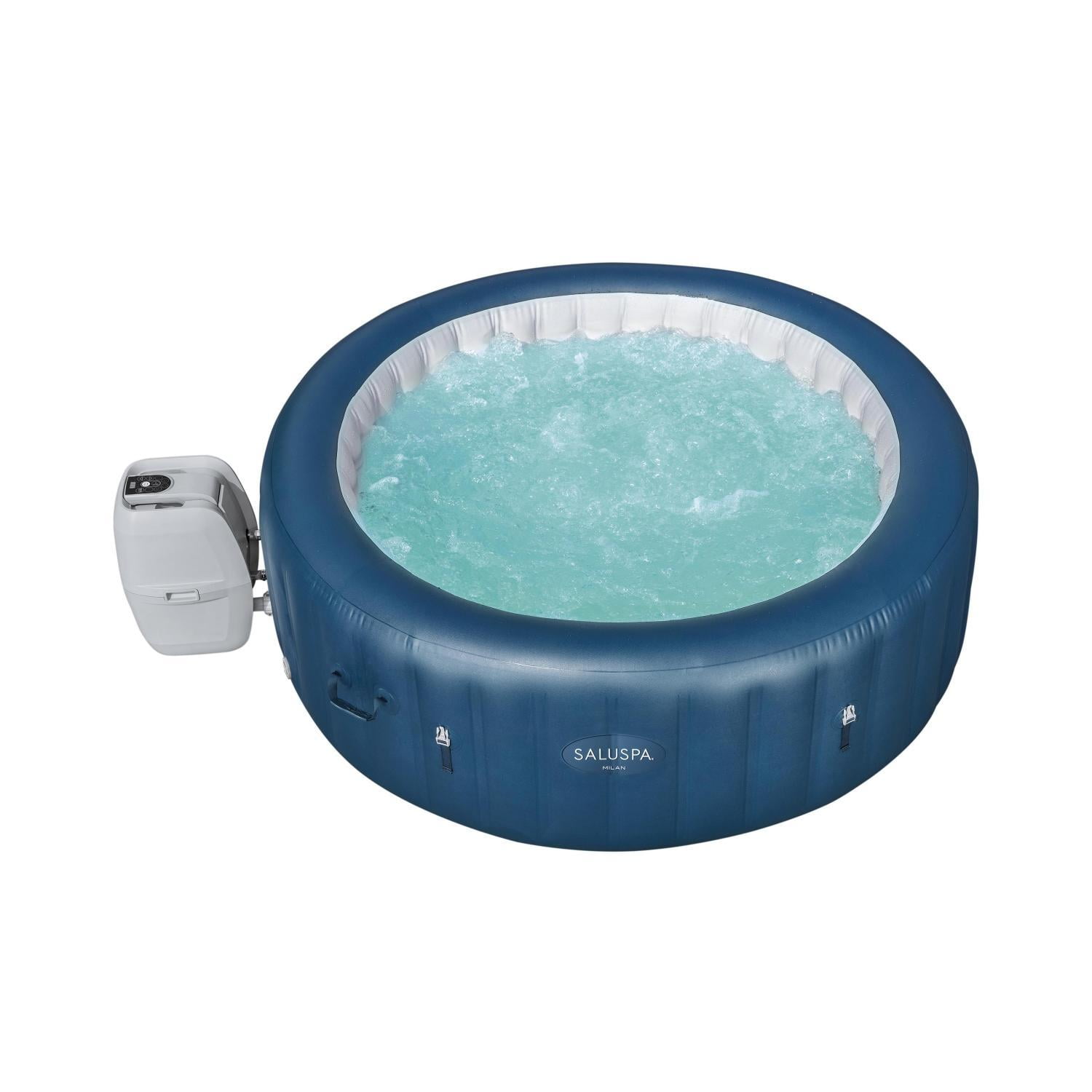 Hot Tub Spa Jacuzzi Milan Airjet Plus 6 Personas Bestway Azul Tamaño Unico