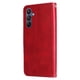 thumbnail image 4 of Funda tipo cartera para Samsung Galaxy A16 con bolsillo con cremallera y ranuras para tarjetas – Función de soporte Rojo, 4 of 6