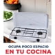 thumbnail image 4 of Cocina Encimera a Gas Licuado 2 Platos Cocinilla Blanco, 4 of 6