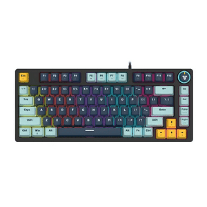 Teclado Gamer Mecánico Fantech Mk875V2 Atom81 Navy Switch Blue