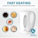 thumbnail image 2 of Hervidor de agua Aroma Housewares de 1,5 litros con mango fácil de verter, color blanco y gris, 2 of 6