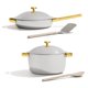thumbnail image 1 of Juego de utensilios de cocina Our Place Titanium Pro 6 piezas Duo, 1 of 7