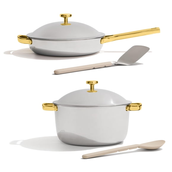 Juego de utensilios de cocina Our Place Titanium Pro 6 piezas Duo