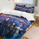 thumbnail image 2 of Descendants Bedding Sets Ultra Soft Skin-Friendly Duvet Cover 3 Piece, Cute Comforter Cover Bed Set for Boys Girls Kids, 2 of 5