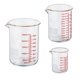 thumbnail image 1 of Juego de vasos medidores Ackers BORO3.3 de vidrio con alto contenido de borosilicato, 1 of 7