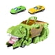 thumbnail image 5 of Dino Transporte Coche Dinosaurio Tragar Vehículo Juego Para Niñas Niños Preescolar Verde Con 2 Coches, 5 of 5