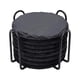 thumbnail image 1 of 8 Posavasos De Pizarra Para Bebidas, Protección De Mesa Con Soporte Para Bar, Cocina, Hogar, Redondo, 1 of 5