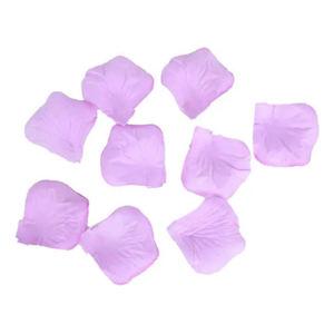 Genérico - Pétalos Flores Artificiales Manualidades Violeta