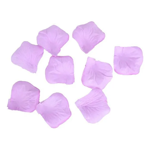 Genérico - Pétalos Flores Artificiales Manualidades Violeta