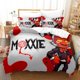 thumbnail image 1 of Anime Moxxie Boss Bedding Set Single Twin Full Size Bed Set Adult Kid Bedroom Duvet cover Sets Home Textiles Bed Sheets, 1 of 5