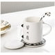 thumbnail image 1 of Tazón De Gato + Tapa Y Cuchara Mug Cat Blanco, 1 of 3