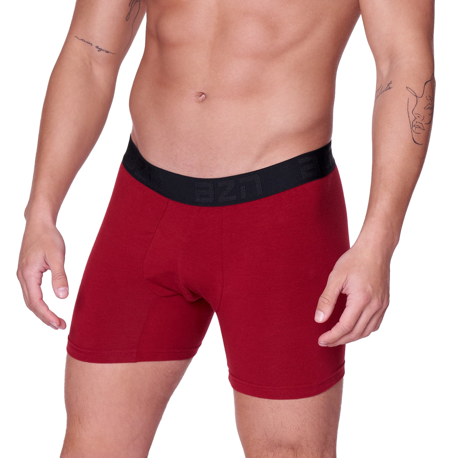 Baziani - Bóxer Algodón Lycra Hombre 5411