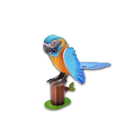 Genérico - Guacamayo Garganta Azul Puzzle 3D Cubicfun Natgeo