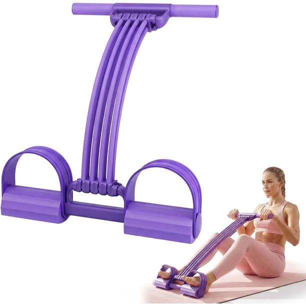 Banda resistencia pedal elástica multifunción yoga estiramiento abdomen cintura brazo pierna