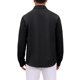 thumbnail image 3 of INSPIRE CHIC Camisas de Hombre de Manga Larga con Botones y Textura Jacquard de Color Sólido XL Negro, 3 of 5
